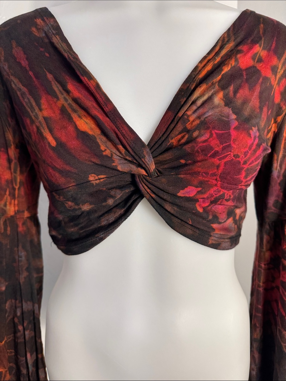 Zeyma Collection Tie‑Dye Pullover Top – Rare Find